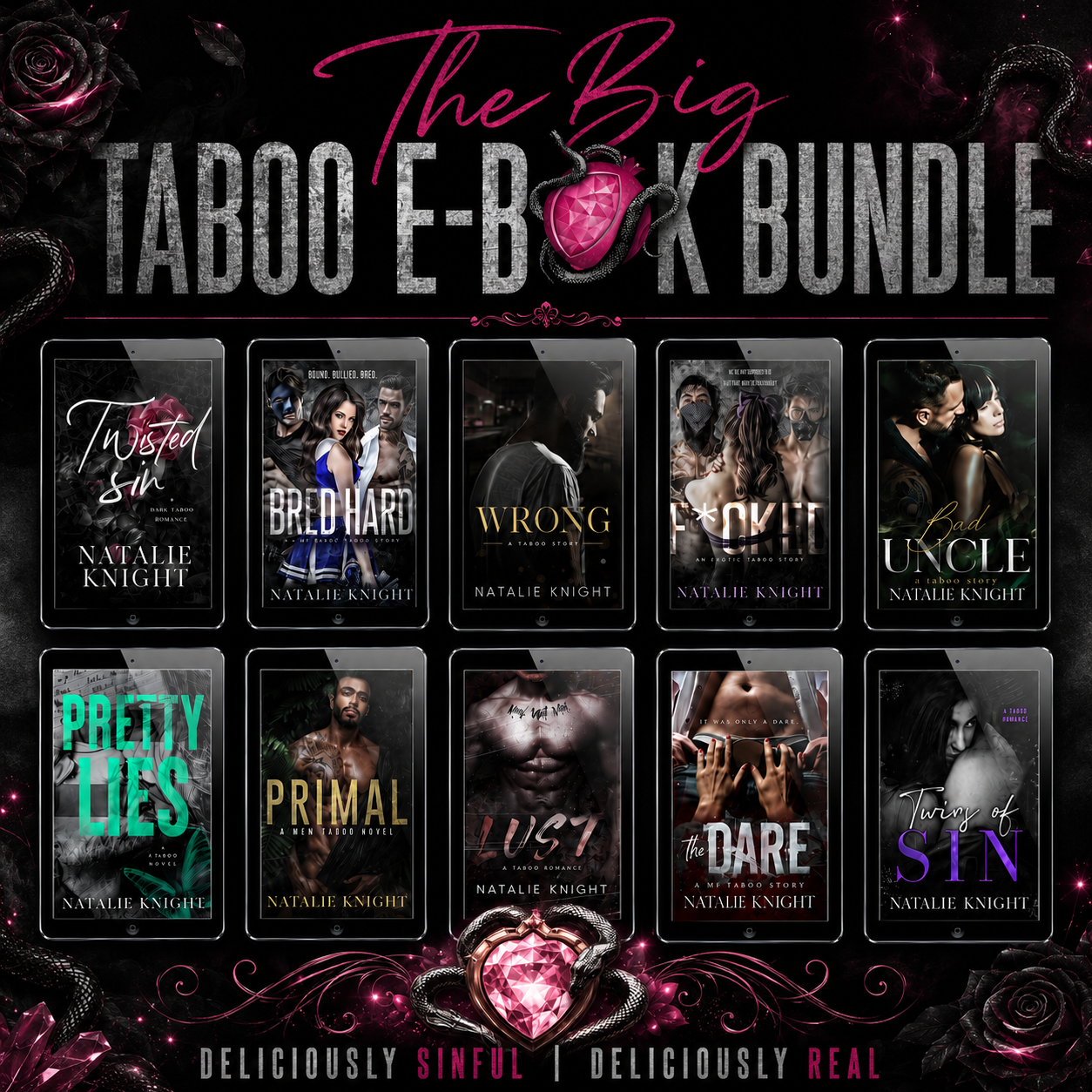 The Big Banned E-Book Bundle — 10 Forbidden Romance Books
